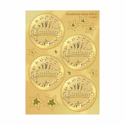 2" sellos de la hoja de oro del diámetro, etiquetas engomadas profesionales del sello del oro para los certificados